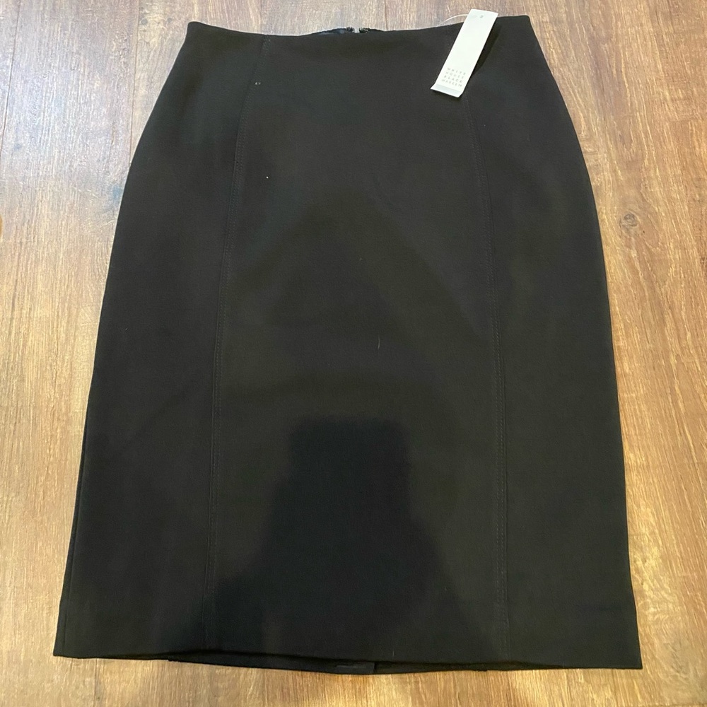 White House back market business skirt